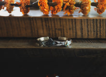 Load image into Gallery viewer, Wildflower Trout Cuff: Turquoise