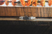 Load image into Gallery viewer, Wildflower Trout Silver Cuff