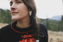 Load image into Gallery viewer, Ridgeline Studs - Fossilized Coral