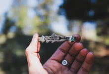 Load image into Gallery viewer, Wildflower Trout Cuff: Turquoise