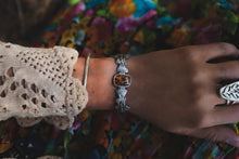 Load image into Gallery viewer, Double Trout Cuff: Montana Agate