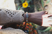 Load image into Gallery viewer, Wildflower Trout Cuff: Montana Agate