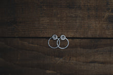 Load image into Gallery viewer, Sun Hoop Studs