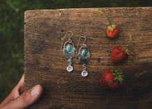 Load image into Gallery viewer, Turquoise Spring Chick Dangles