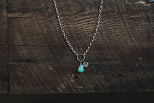 Load image into Gallery viewer, Chrysoprase Sol Charm Necklace