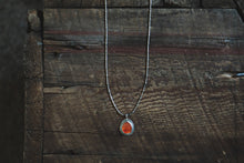 Load image into Gallery viewer, Carnelian Drop Necklace