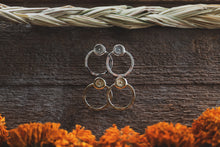 Load image into Gallery viewer, Sun Hoop Studs