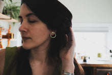 Load image into Gallery viewer, Sun Hoop Studs