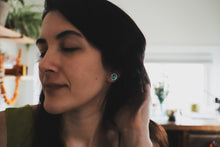 Load image into Gallery viewer, Rays on an Alpine Lake Studs