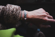Load image into Gallery viewer, Wildflower Trout Cuffs with stones