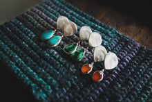 Load image into Gallery viewer, Carnelian Shield Posts