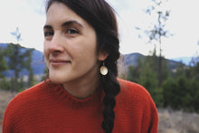 Load image into Gallery viewer, Stamped Disk Dangles