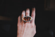 Load image into Gallery viewer, 9.5: Montana Agate Eye Ring
