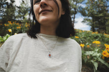 Load image into Gallery viewer, Hessonite Garnet Necklace