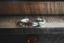 Load image into Gallery viewer, Wildflower Trout Stone Cuff