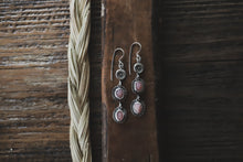 Load image into Gallery viewer, Pink Opal Ray Dangles