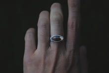 Load image into Gallery viewer, 6.75: Montana Agate Signet Ring
