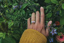 Load image into Gallery viewer, 5.25: Pink Opal Signet Ring