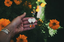 Load image into Gallery viewer, Carnelian Shield Posts