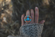 Load image into Gallery viewer, 6.75: Heirloom Bloom Ring