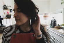 Load image into Gallery viewer, Stamped Trout Dangles