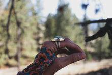 Load image into Gallery viewer, 9: Turquoise Hollow Ring