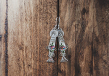 Load image into Gallery viewer, Flower Trout Earrings