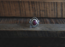 Load image into Gallery viewer, 8: Ruby Hollow Ring