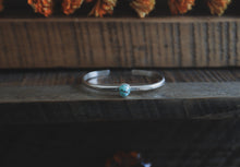 Load image into Gallery viewer, Turquoise: Simple Stone Cuff