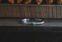 Load image into Gallery viewer, Turquoise: Simple Stone Cuff