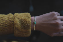 Load image into Gallery viewer, Turquoise: Simple Stone Cuff