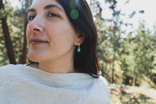 Load image into Gallery viewer, Turquoise Huggies

