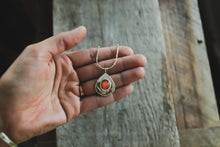 Load image into Gallery viewer, Carnelian Drop Necklace
