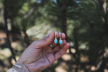 Load image into Gallery viewer, Turquoise Huggies
