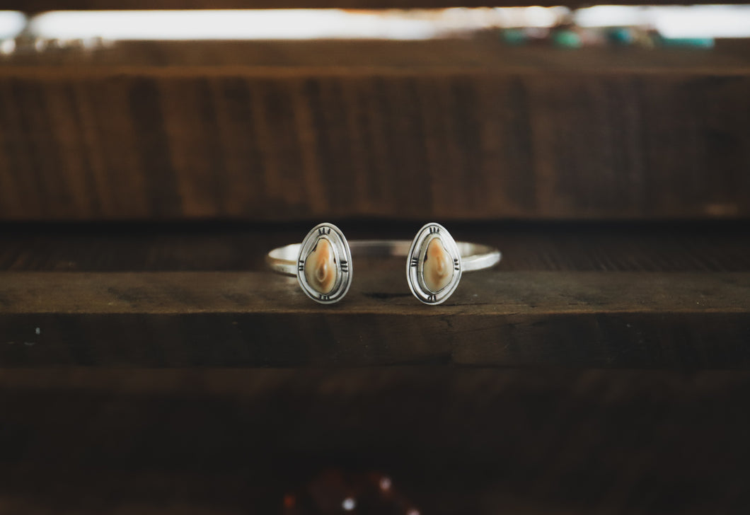 Custom Elk Ivory Cuff for Conny
