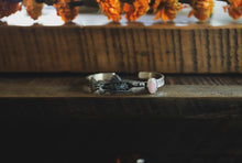 Load image into Gallery viewer, Wildflower Trout Cuff: Pink Opal
