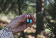 Load image into Gallery viewer, Turquoise Huggies

