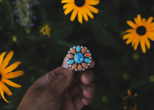 Load image into Gallery viewer, 6.75: Heirloom Bloom Ring
