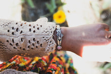 Load image into Gallery viewer, Wildflower Trout Cuff: Pink Opal
