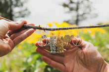 Load image into Gallery viewer, Gold Sun Hoops
