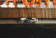 Load image into Gallery viewer, Wildflower Trout Cuff: Montana Agate
