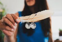 Load image into Gallery viewer, Sterling Disk Dangles
