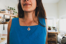 Load image into Gallery viewer, Carnelian Drop Necklace
