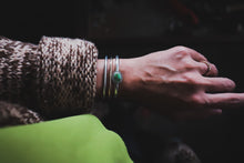 Load image into Gallery viewer, Turquoise Ray Cuff
