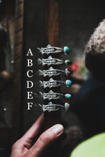Load image into Gallery viewer, Wildflower Trout Cuffs with stones
