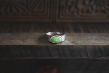 Load image into Gallery viewer, 9.5: Green Turquoise Signet
