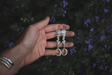 Load image into Gallery viewer, Carnelian Indian Paintbrush Earrings
