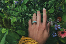 Load image into Gallery viewer, 6.5: Amazonite Signet Ring
