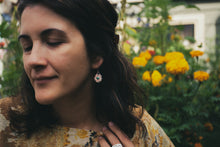 Load image into Gallery viewer, Turquoise Tiny Bloom Dangles
