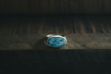 Load image into Gallery viewer, 7.25: Turquoise Signet Ring
